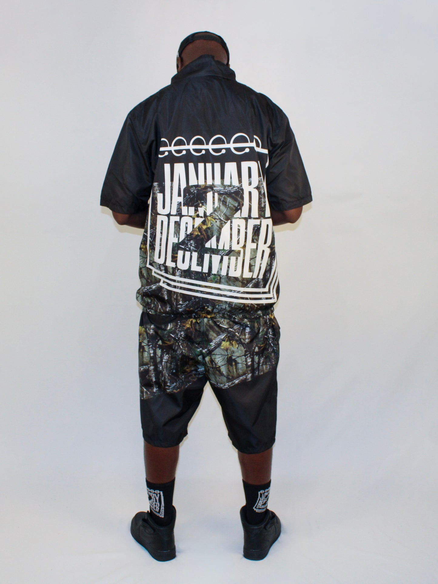 J2D Windbreaker - Camo/White/Black