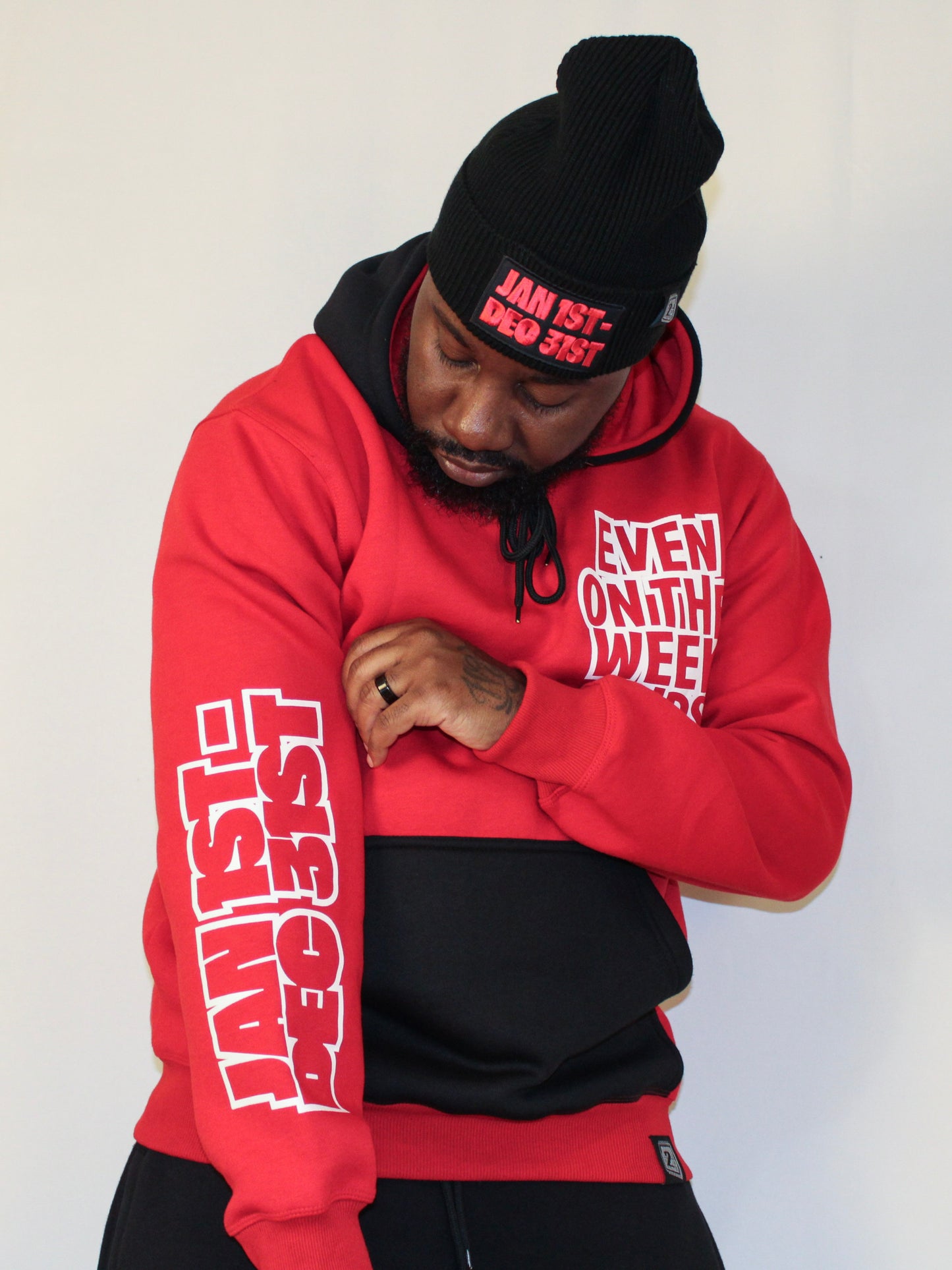 EOTW Hoodie - Blk/Red