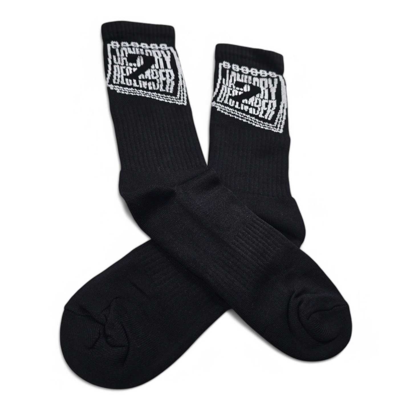 J2D Socks - Blk/White