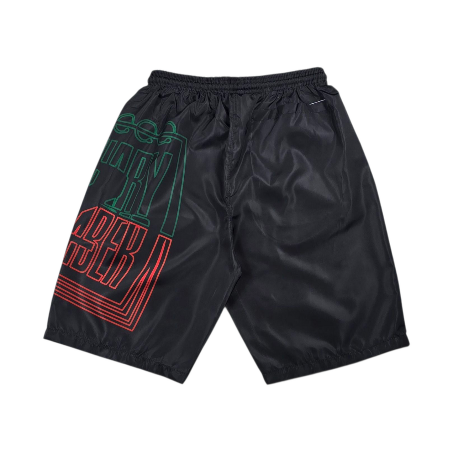 J2D "Juneteenth" Nylon Shorts