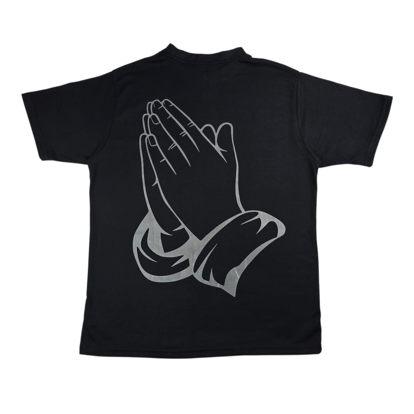 J2D "Prayed Up" Blk/White/Grey Tee