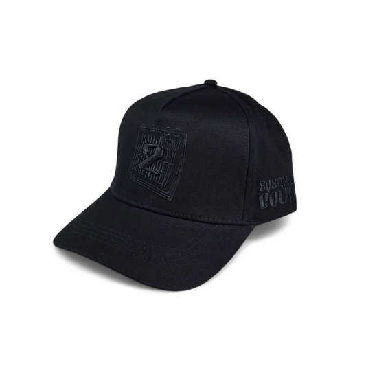 J2D Snapback- Blk on Blk