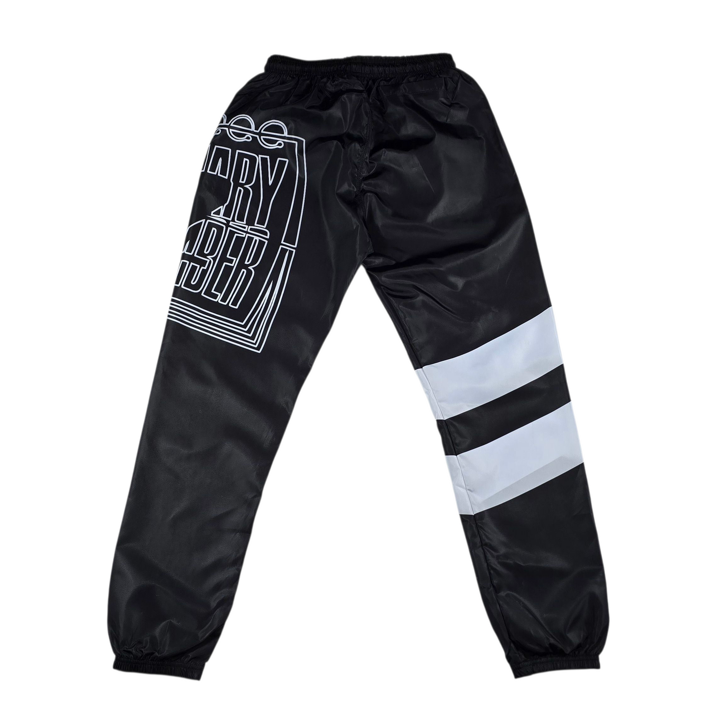 J2D "Oreo" Black/White Nylon Pants
