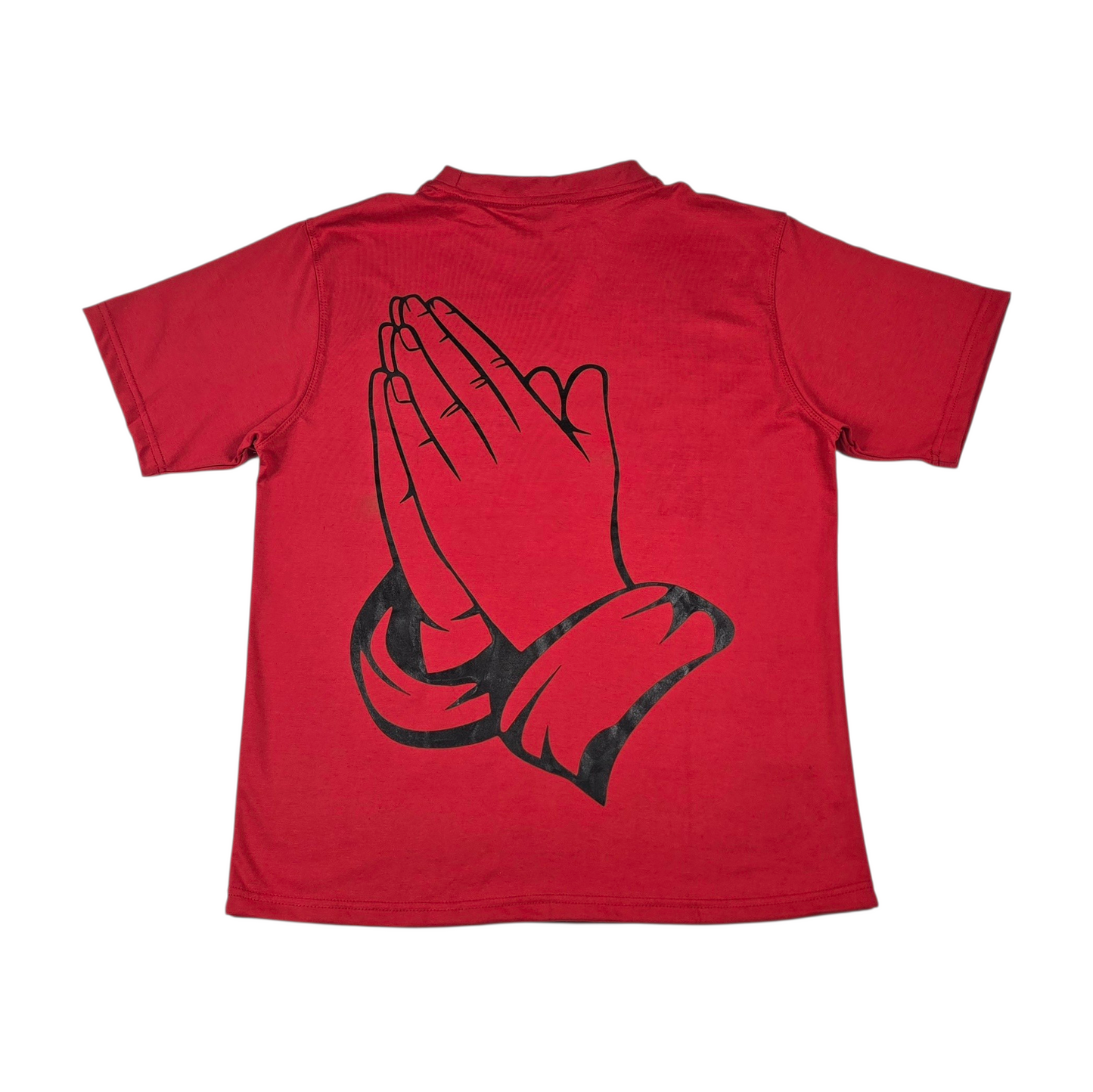 J2D "Prayed Up" Red/White/Black Tee