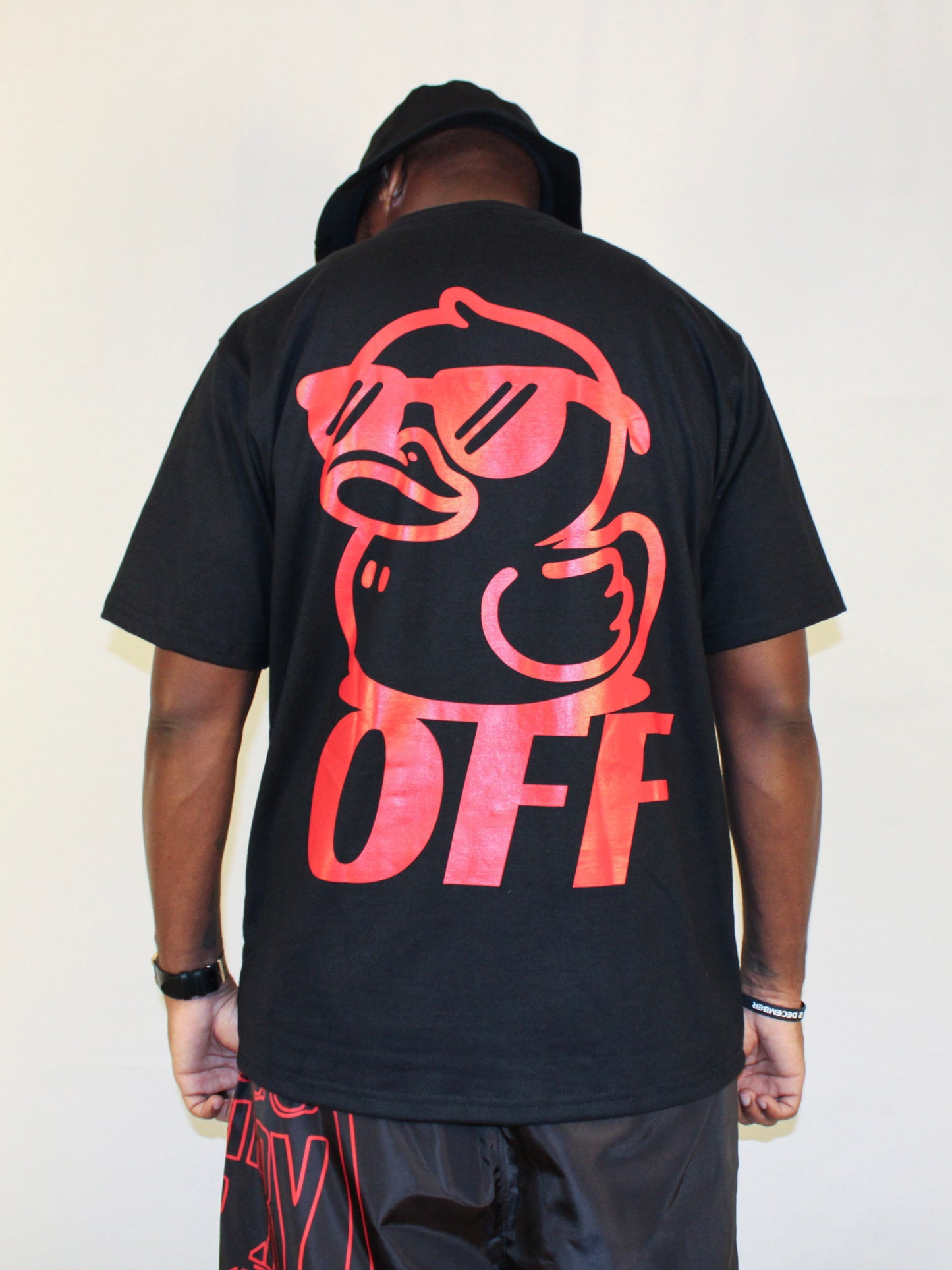 J2D SOTW "Ducked Off" Red/Blk/White Tee
