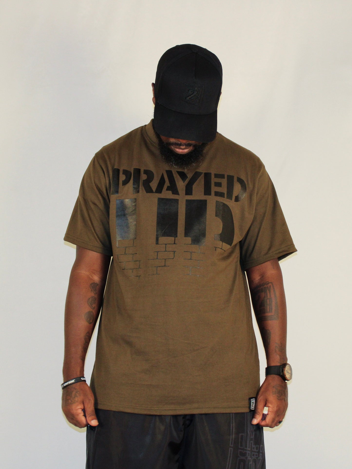 Prayed Up "Master P" Olive/Black/Orange