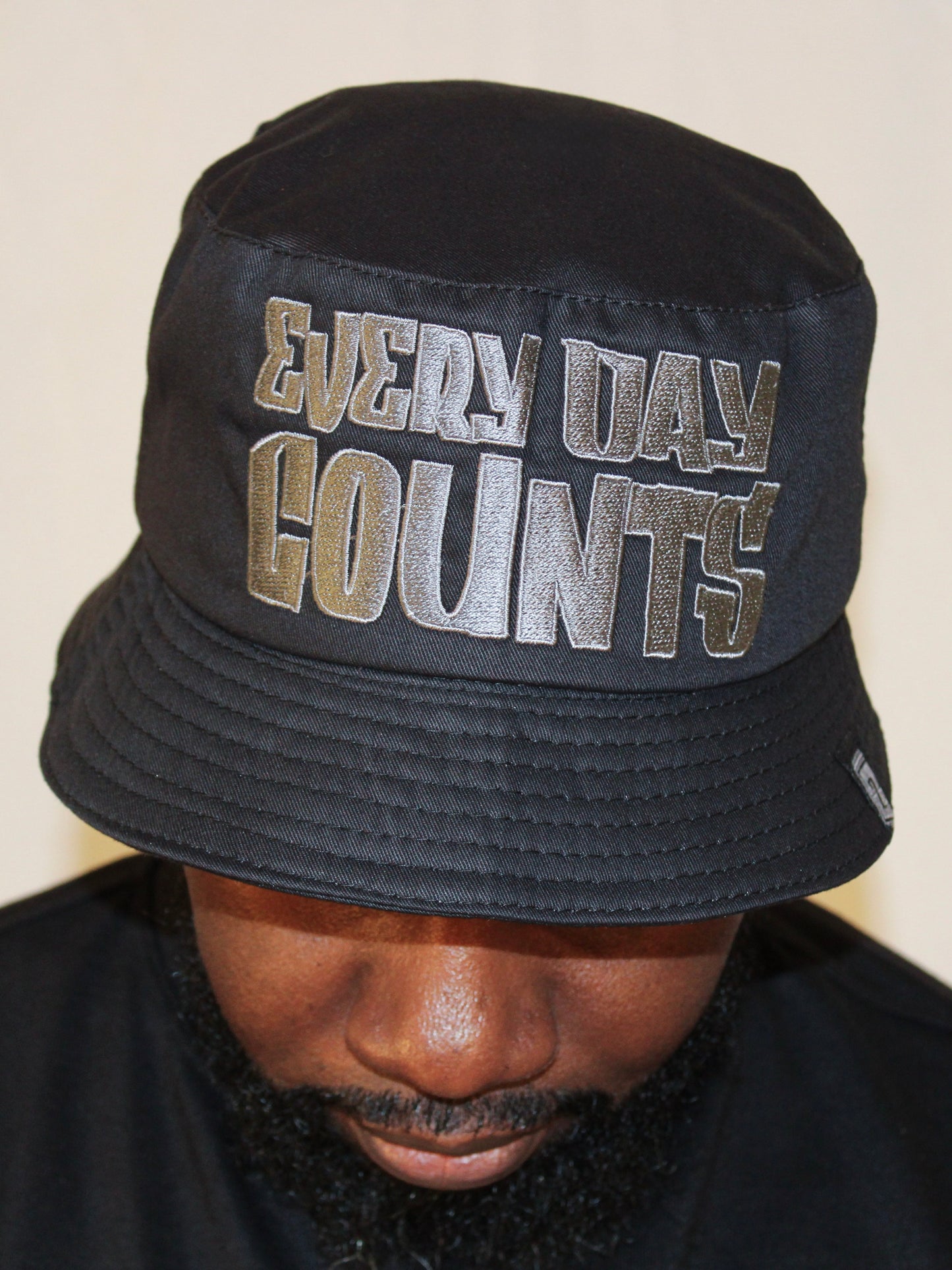 J2D "Get on Thru" Blk/Dark Grey Bucket Hat
