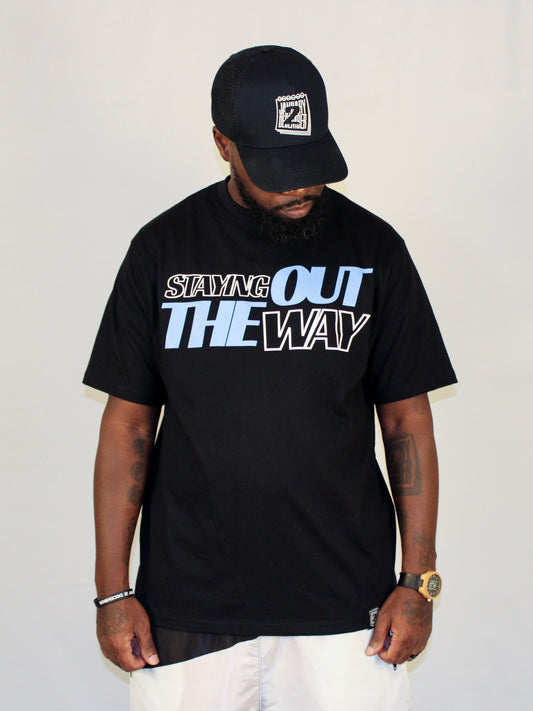 J2D SOTW "Ducked Off" Carolina Blue/Blk/White Tee