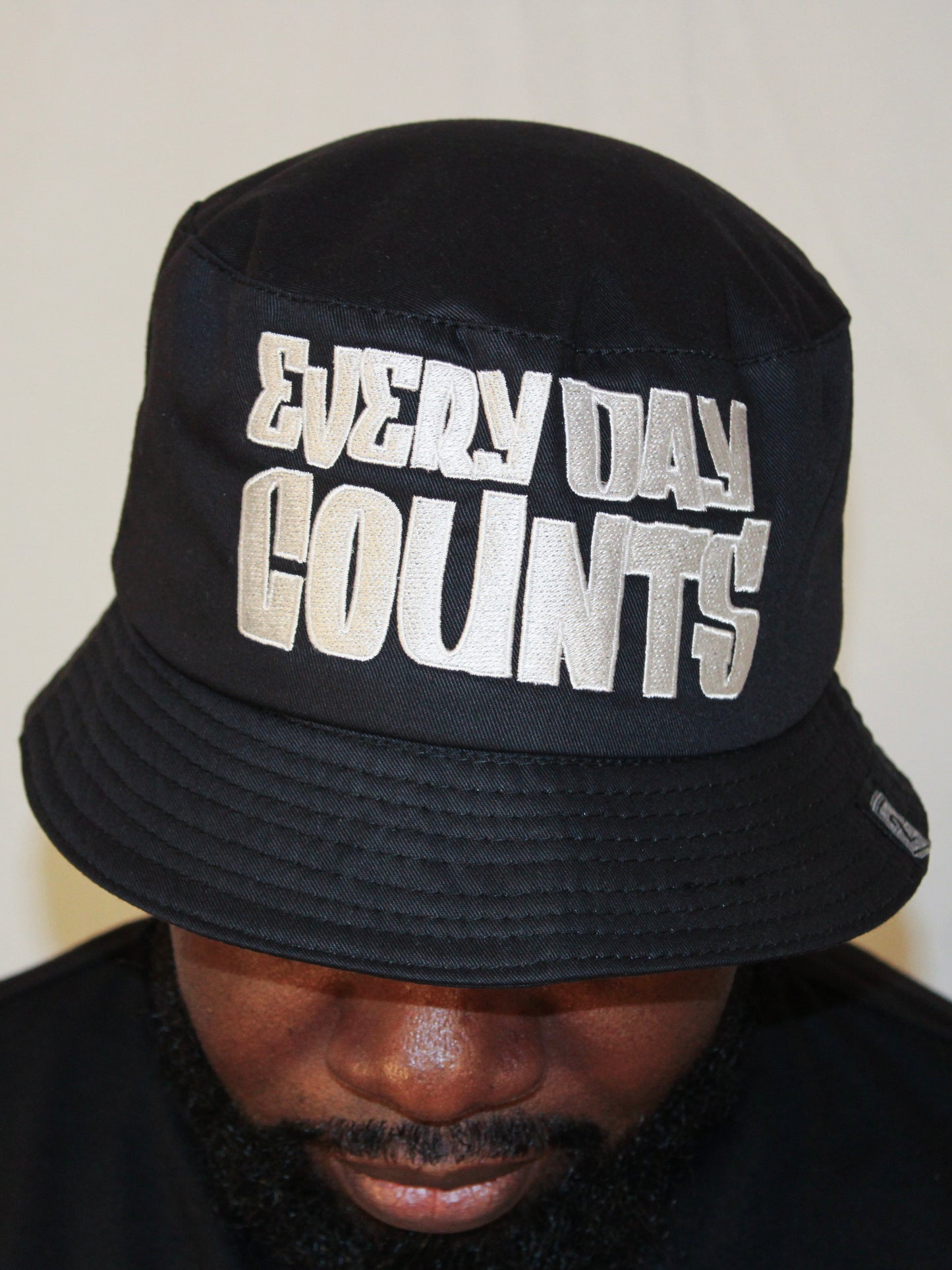 J2D "Get on Thru" Blk/White Bucket Hat