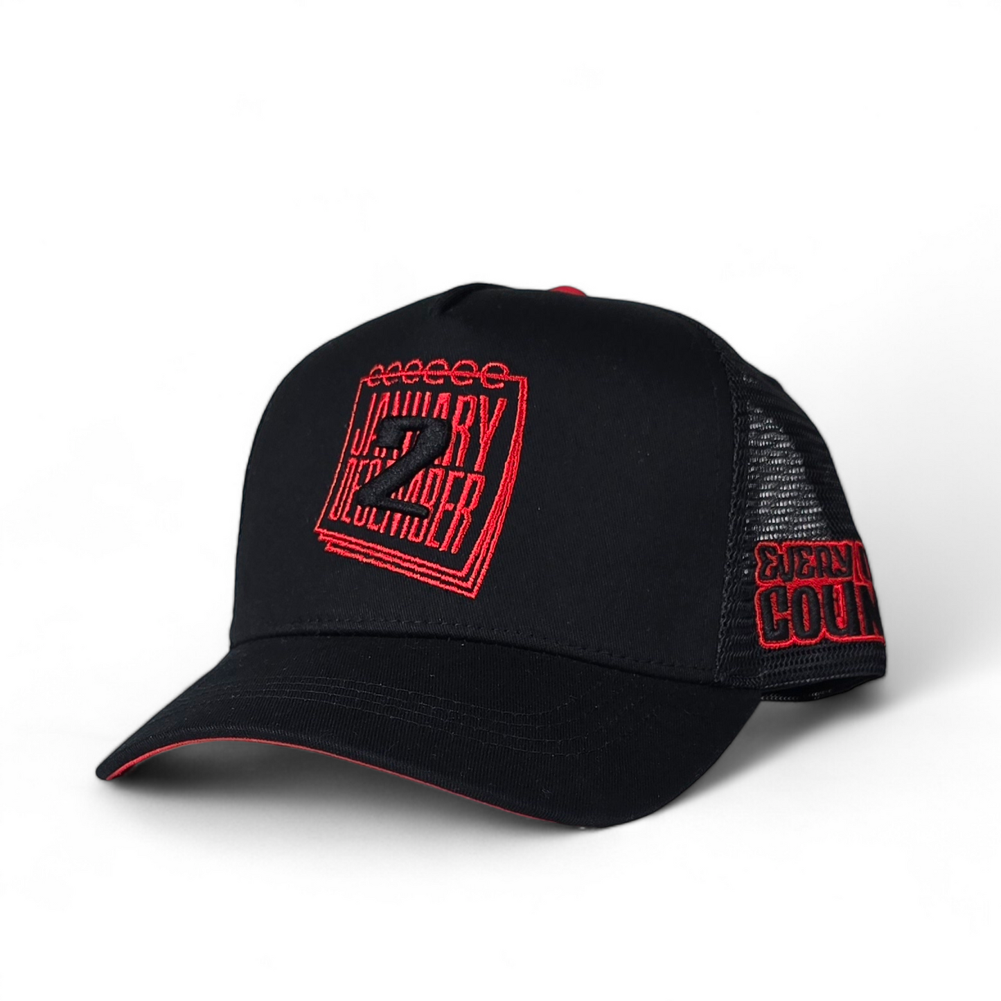 J2D Hat - Blk/Red