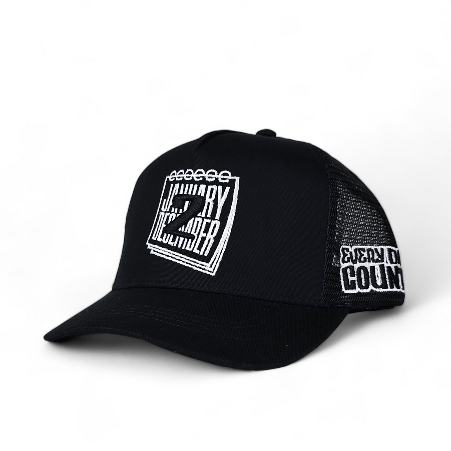 J2D Hat - Blk/White