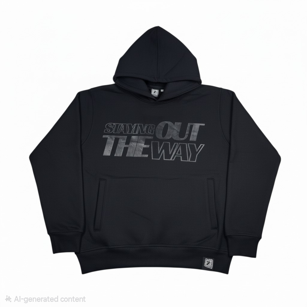 SOTW "Ducked Off" Hoodie - Black on Black