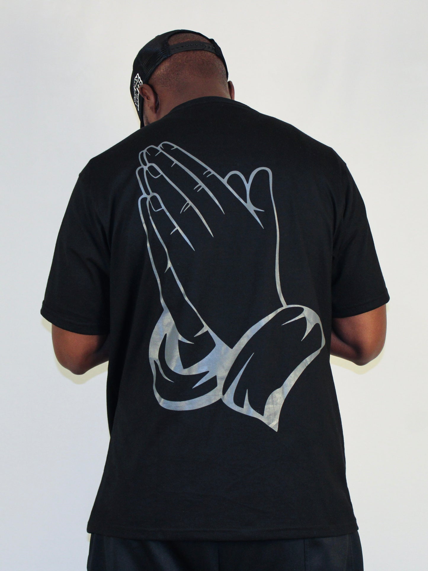 J2D "Prayed Up" Blk/White/Grey Tee