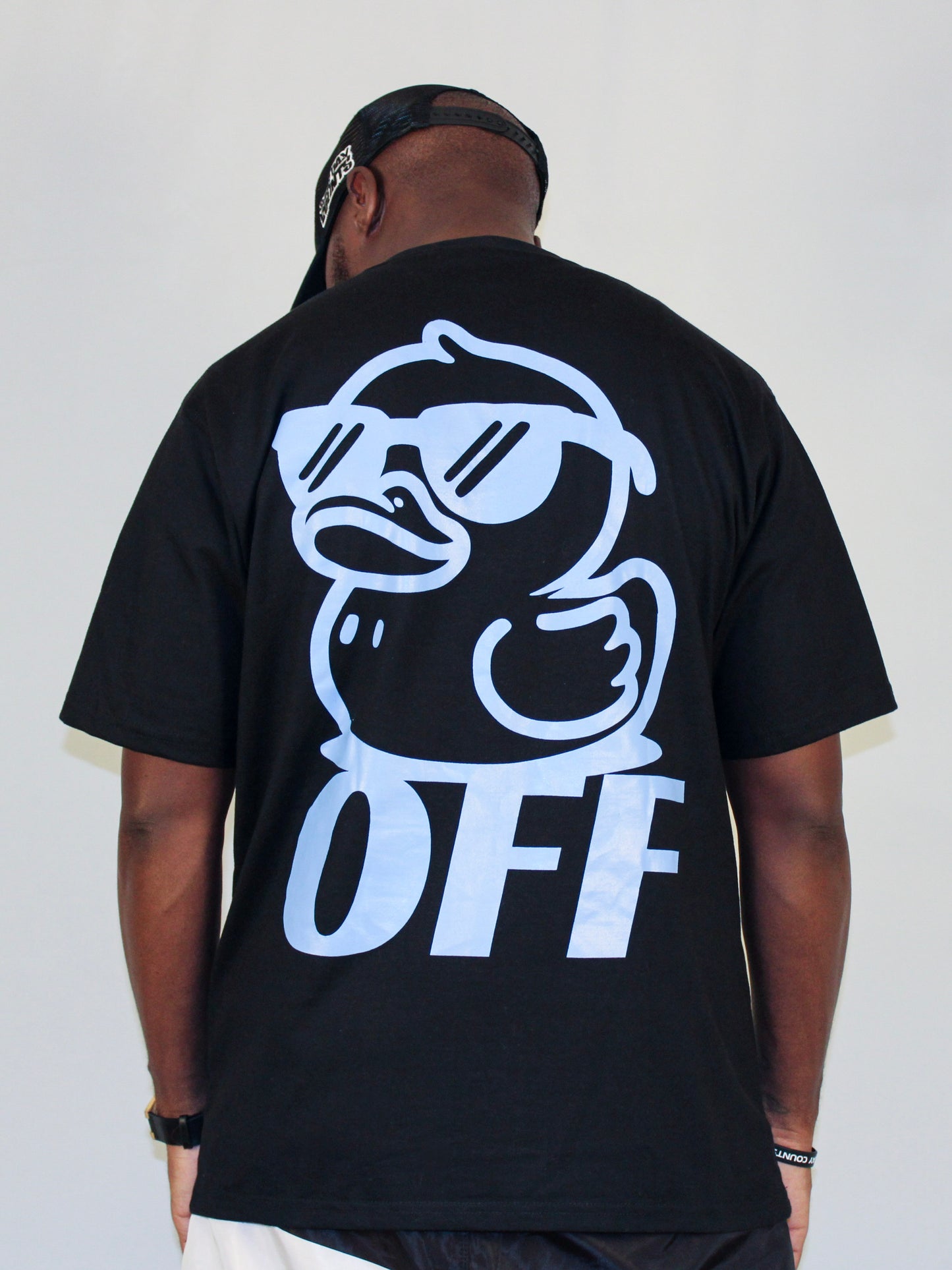 J2D SOTW "Ducked Off" Carolina Blue/Blk/White Tee