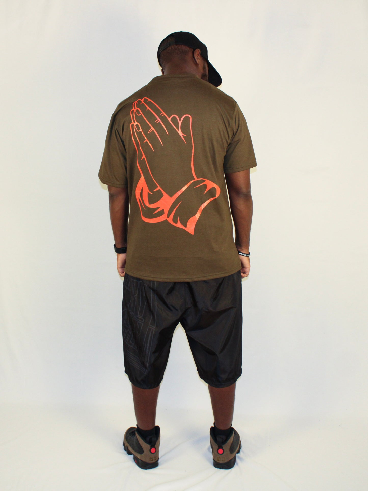 Prayed Up "Master P" Olive/Black/Orange