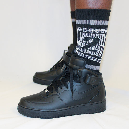 J2D Socks - Black/White/Grey