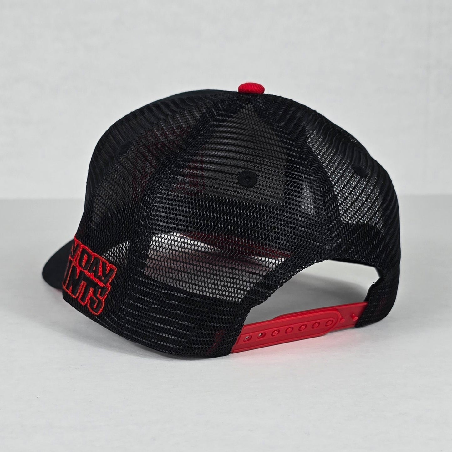 J2D Trucker Hat - Black/Red