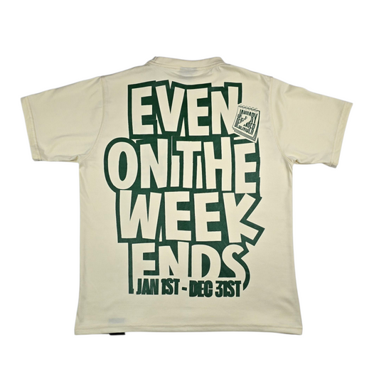 EOTW "Alfredo" Cream/Green Tee