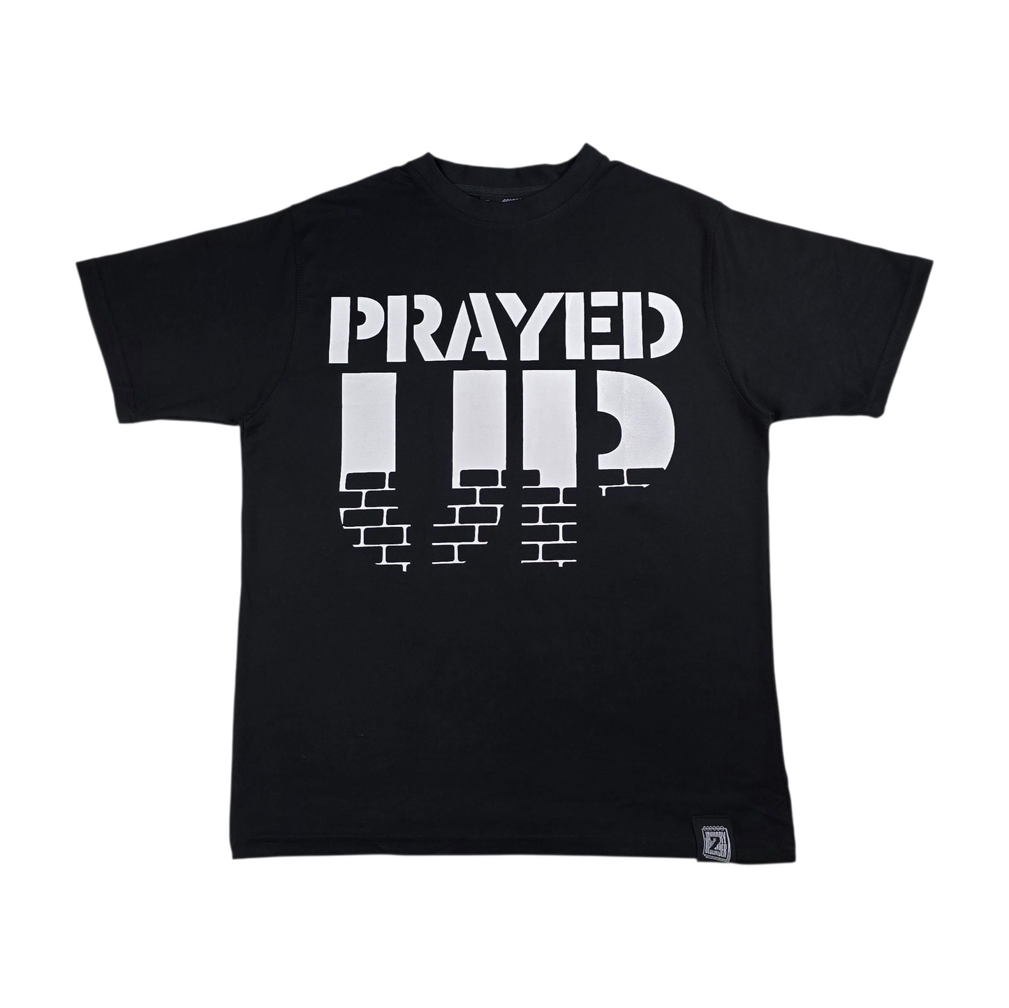 J2D "Prayed Up" Blk/White/Grey Tee
