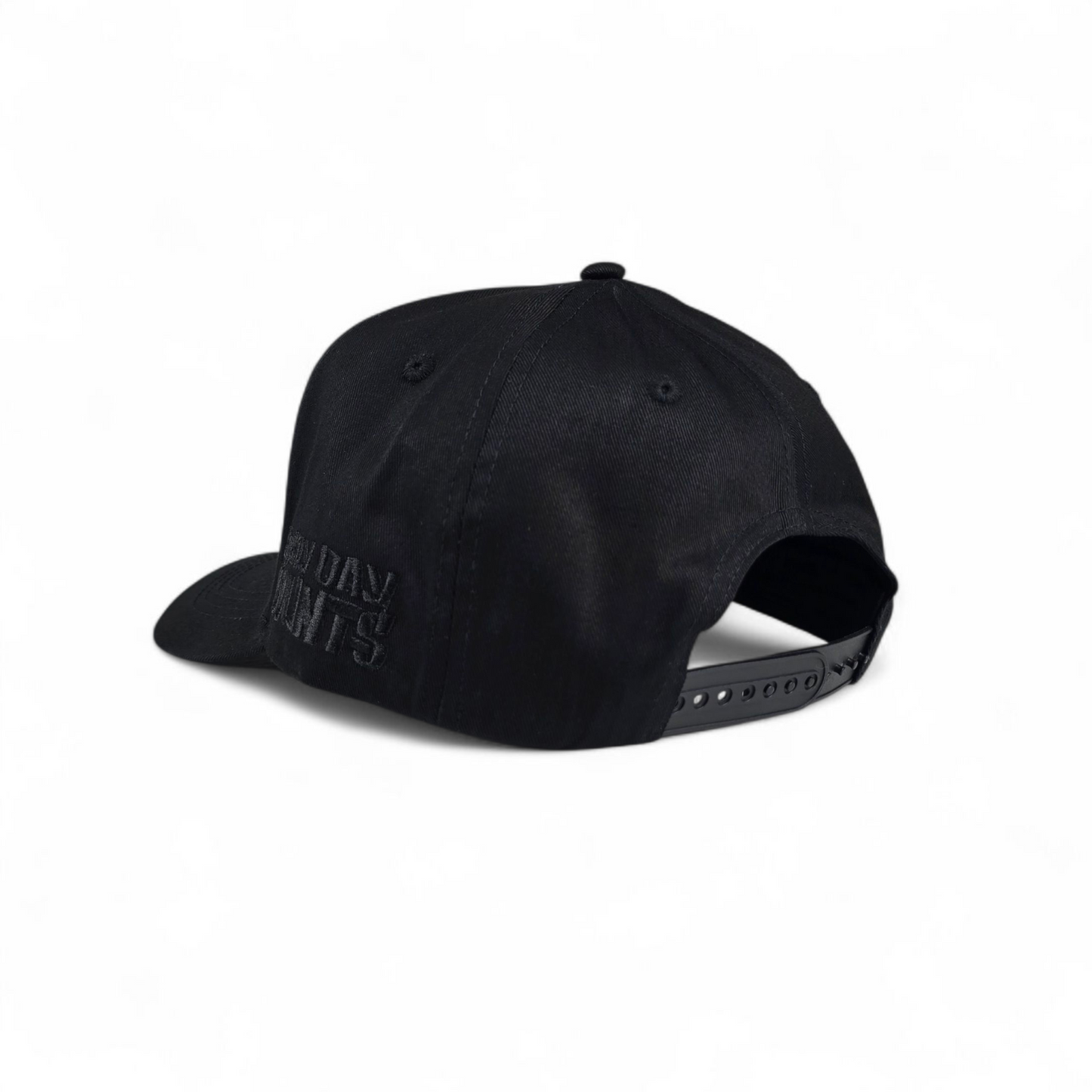 J2D Snapback- Blk on Blk