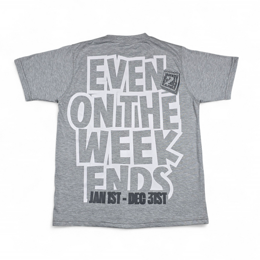 EOTW T-Shirt - Heather Grey/White/Charcoal