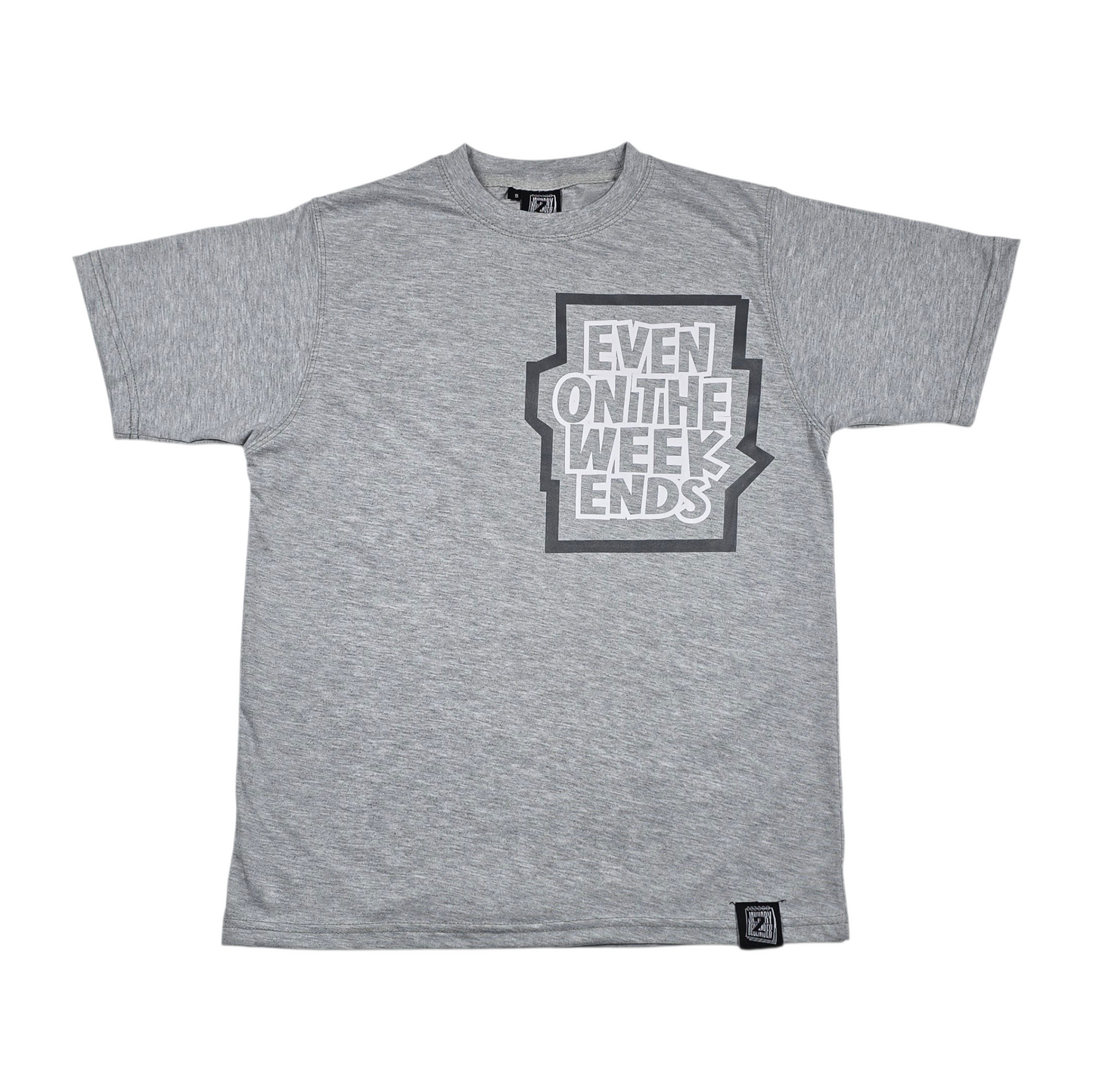 EOTW T-Shirt - Heather Grey/White/Charcoal