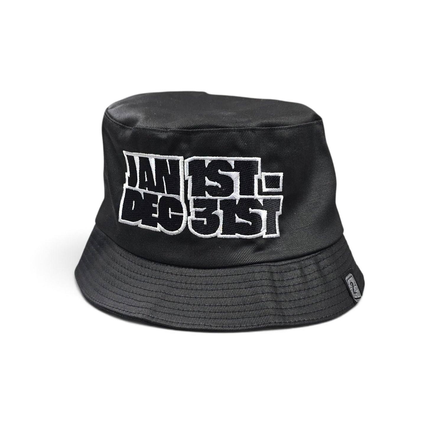 J2D "JAN 1ST - DEC31ST" Black/White Bucket Hat