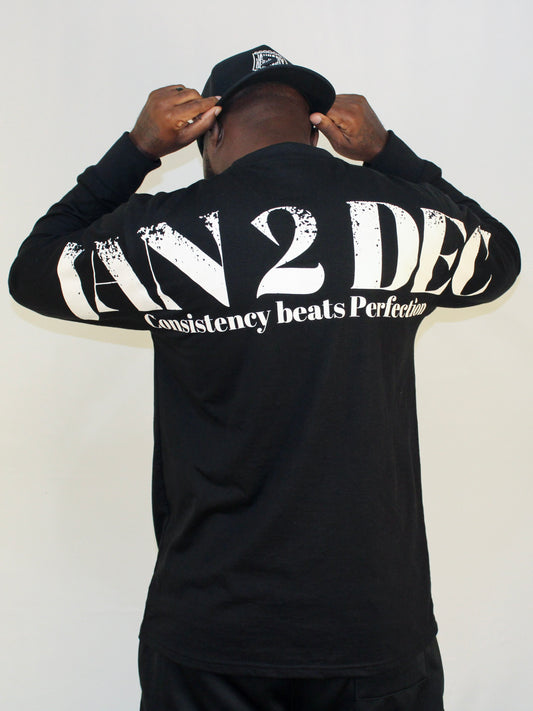 J2D Long Sleeve - Black/White