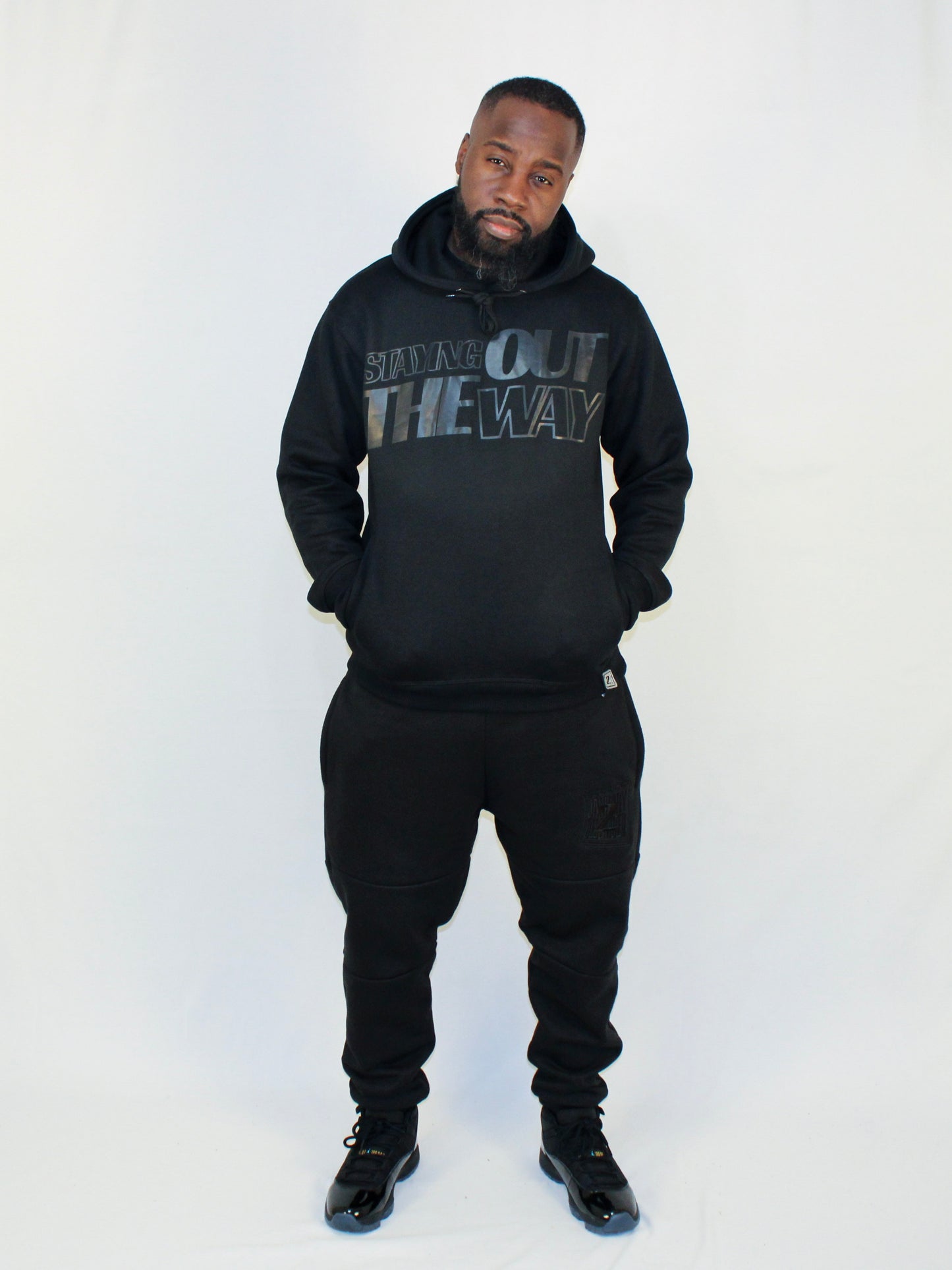 SOTW "Ducked Off" Hoodie - Black on Black