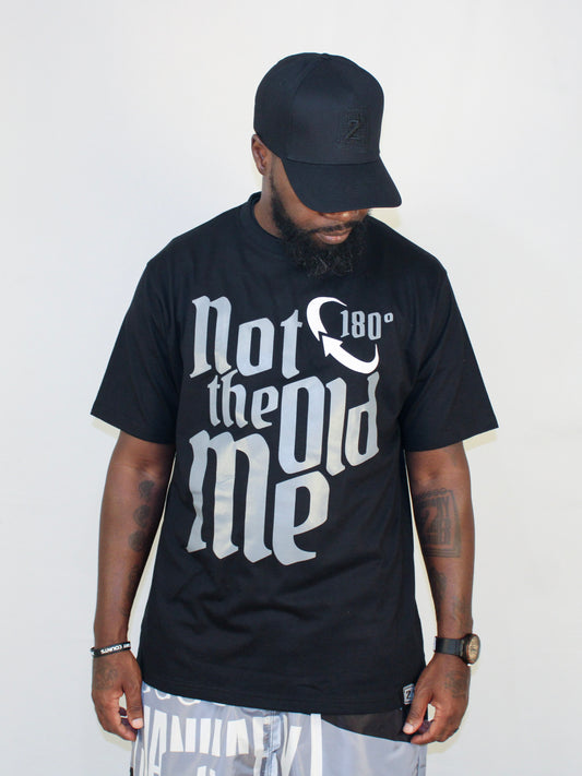 J2D "Not the Old Me" Black/White/Grey Tee