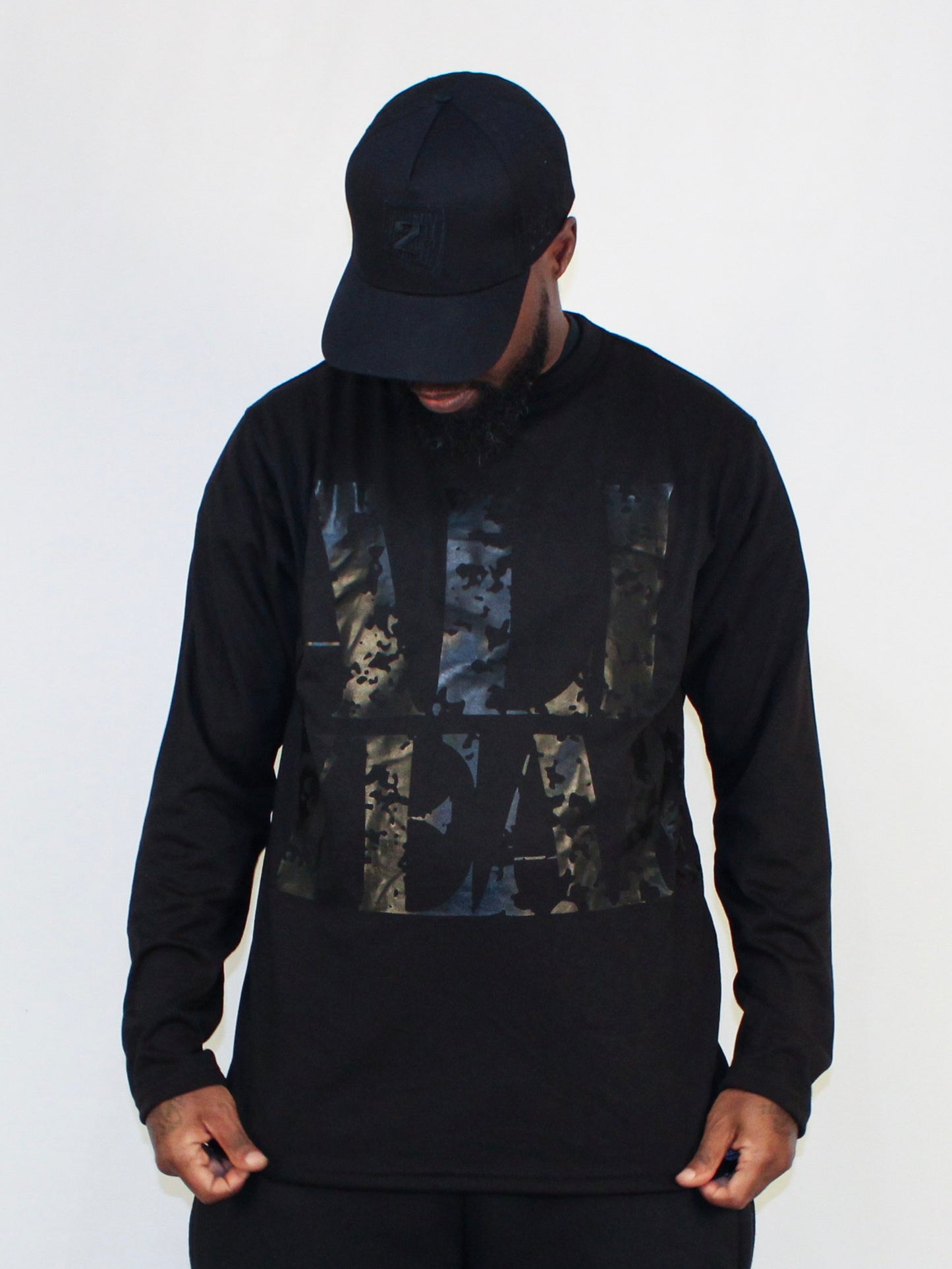 ALL YEAR Long Sleeve - Black on Black