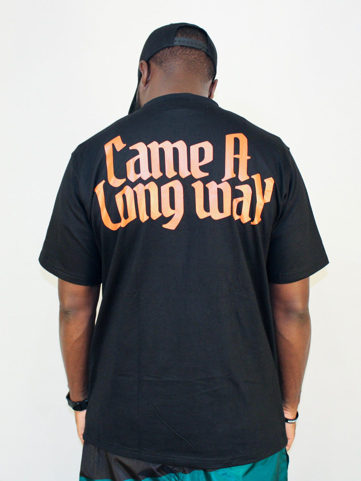 J2D "Not the Old Me" Black/Green/Orange Tee