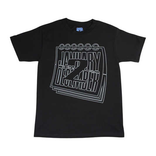 J2D T Shirt - Black/Grey