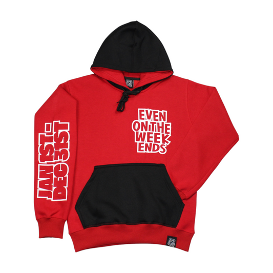 EOTW Hoodie - Black/Red