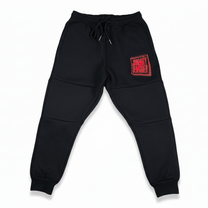 J2D Joggers - Black/Red