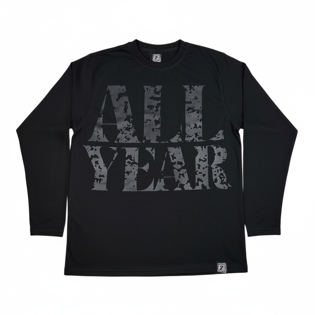 ALL YEAR Long Sleeve - Black on Black