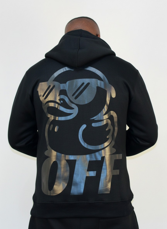 SOTW "Ducked Off" Hoodie - Black on Black