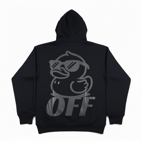 SOTW "Ducked Off" Hoodie - Black on Black