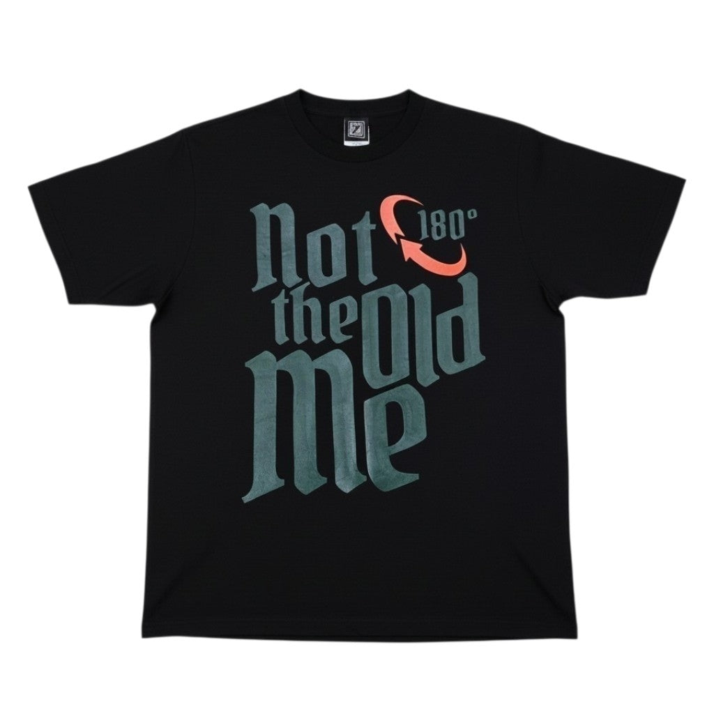 J2D "Not the Old Me" Black/Green/Orange Tee
