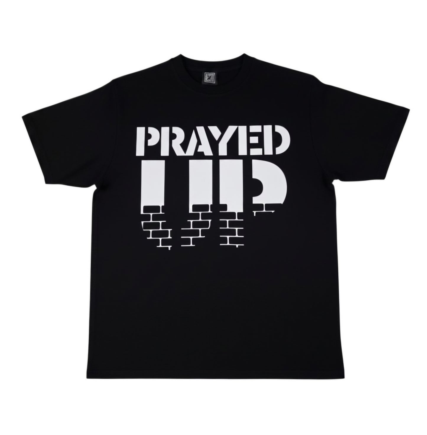J2D "Prayed Up" Black/White/Red Tee