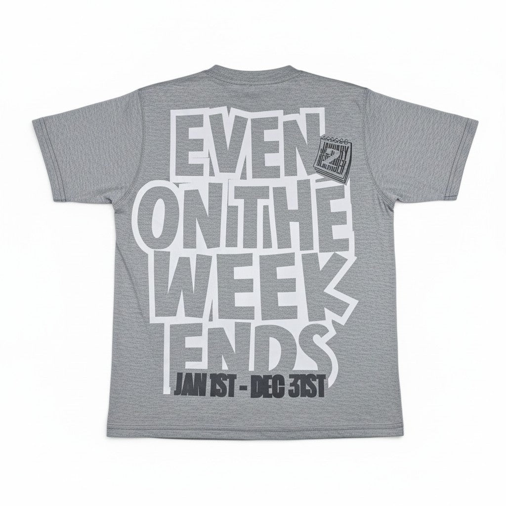 EOTW T-Shirt - Heather Grey/White/Charcoal