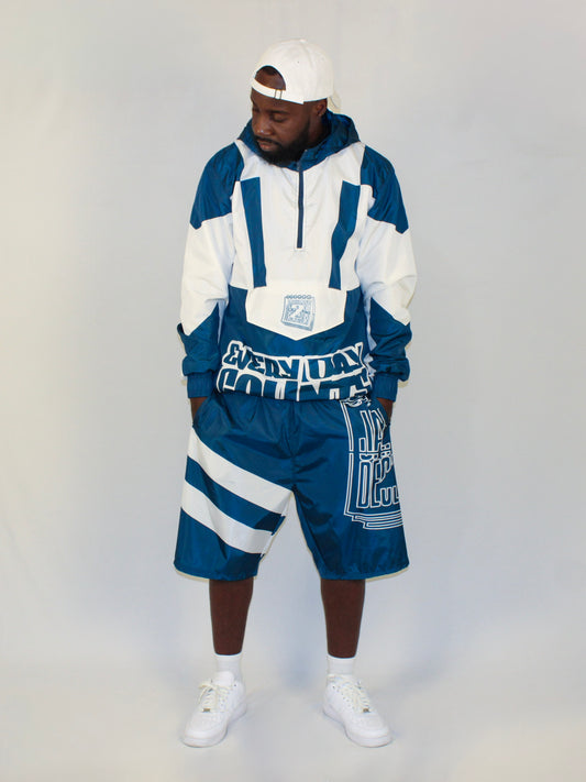 J2D Breaker - French Blue/White