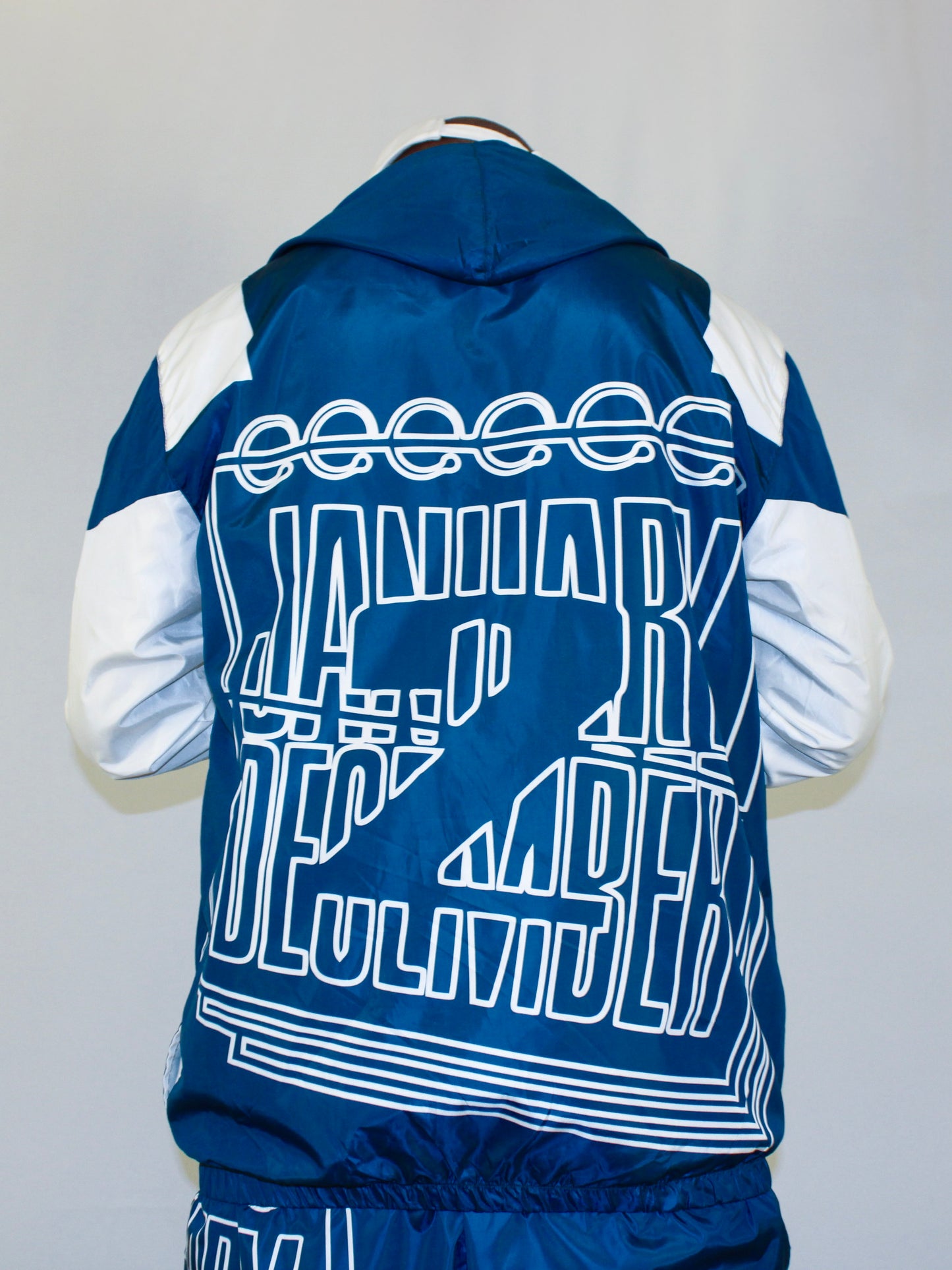 J2D Breaker - French Blue/White