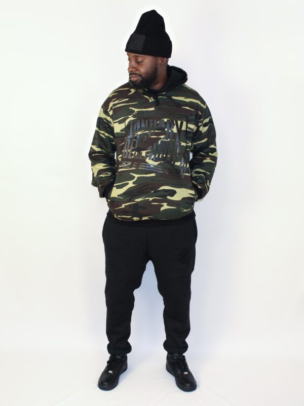 Jan 2 Dec Hoodie- Camo/Black - Image 3