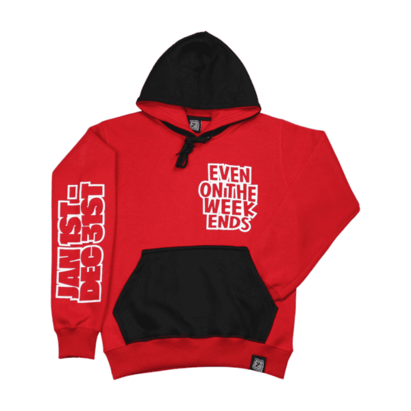 EOTW Hoodie - Red/Black/White